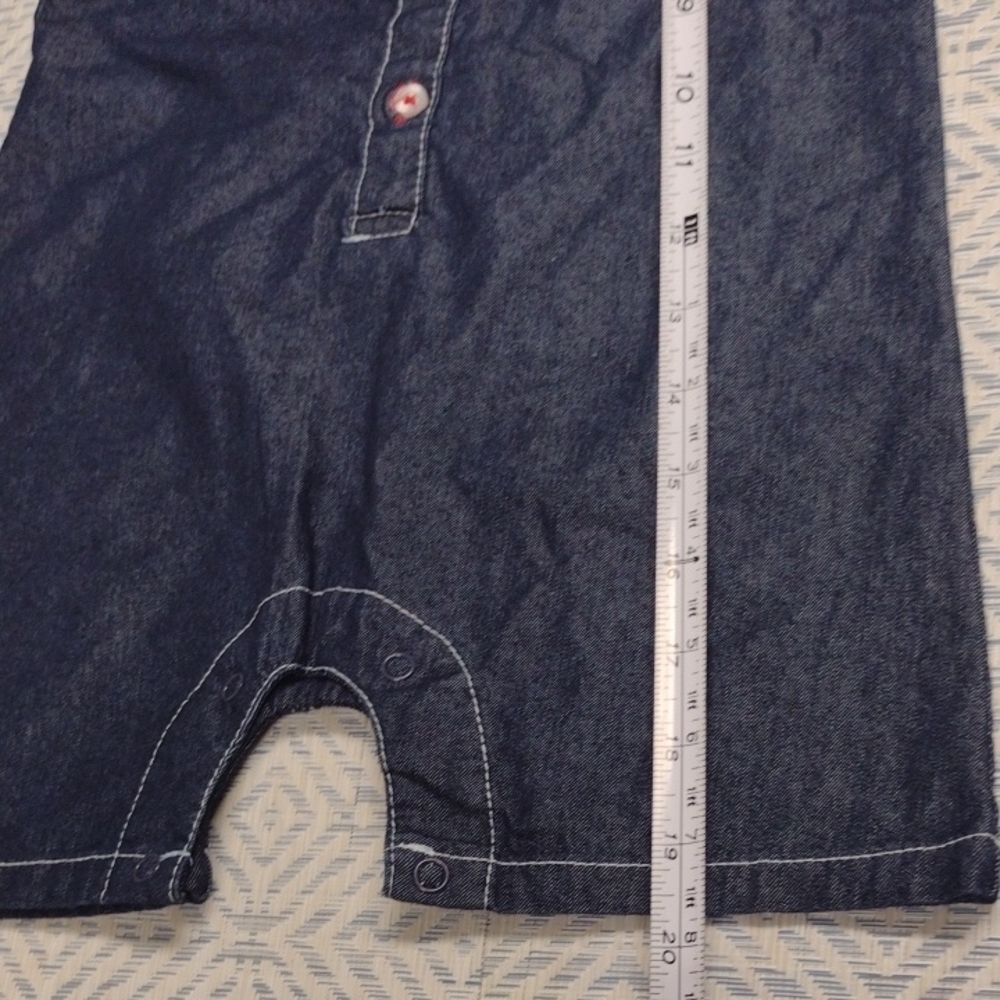 U.S. Polo Assn. Dark Blue Kids Romper - Picture 8 of 9